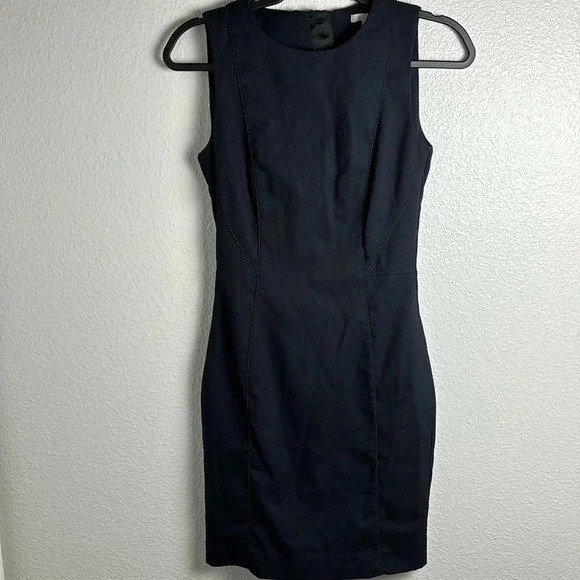 H&M Size 4 Dark Blue Dress - Picture 1 of 7